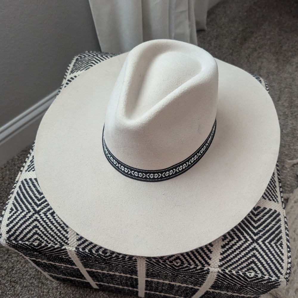 San Diego Hat Company Ivory Stiff Brim Hat